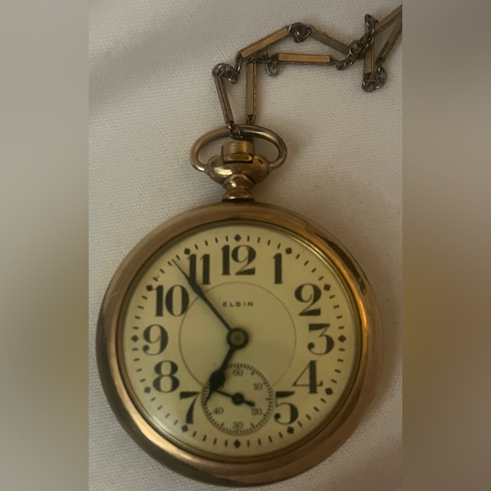 Elgin Gold Pocket Watch